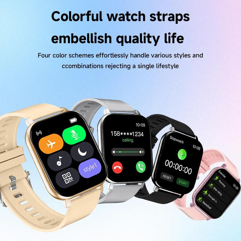 Sport Tracking Smartwatch - The Ultimate Gadget for Sports, BT Calling, Weather Updates, and SIMSONLAB 1.83 Inch HD