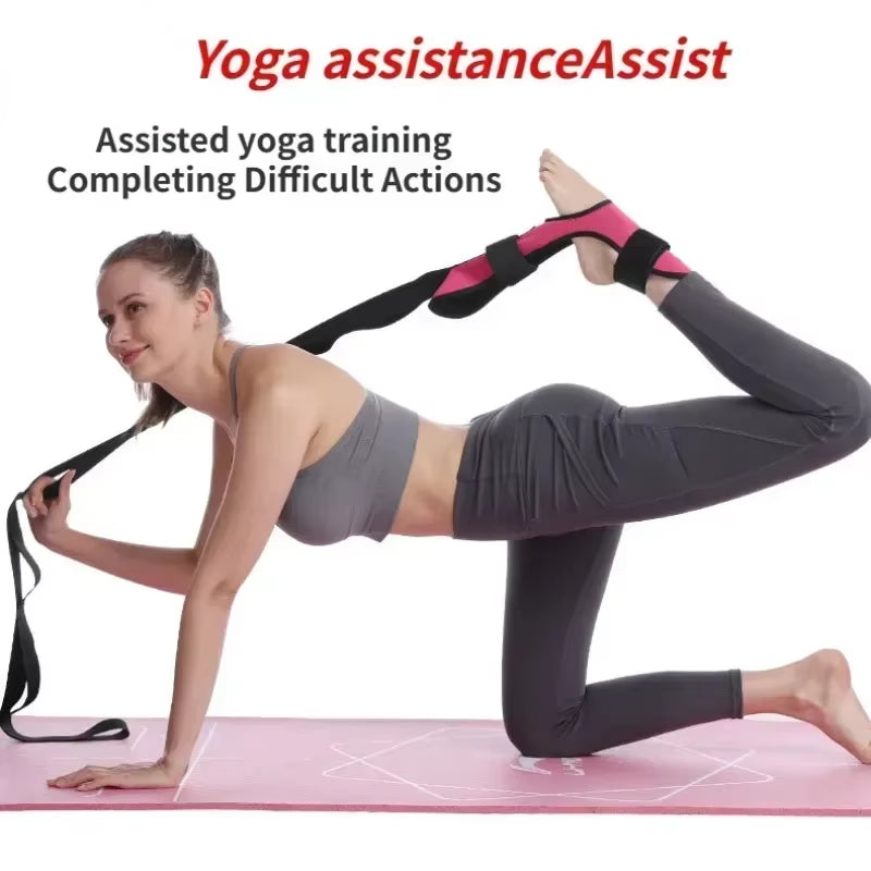 Elevate Your Flexibility with the Yoga Leg Stretching Band - Perfect for Rehabilitation and Foot Care