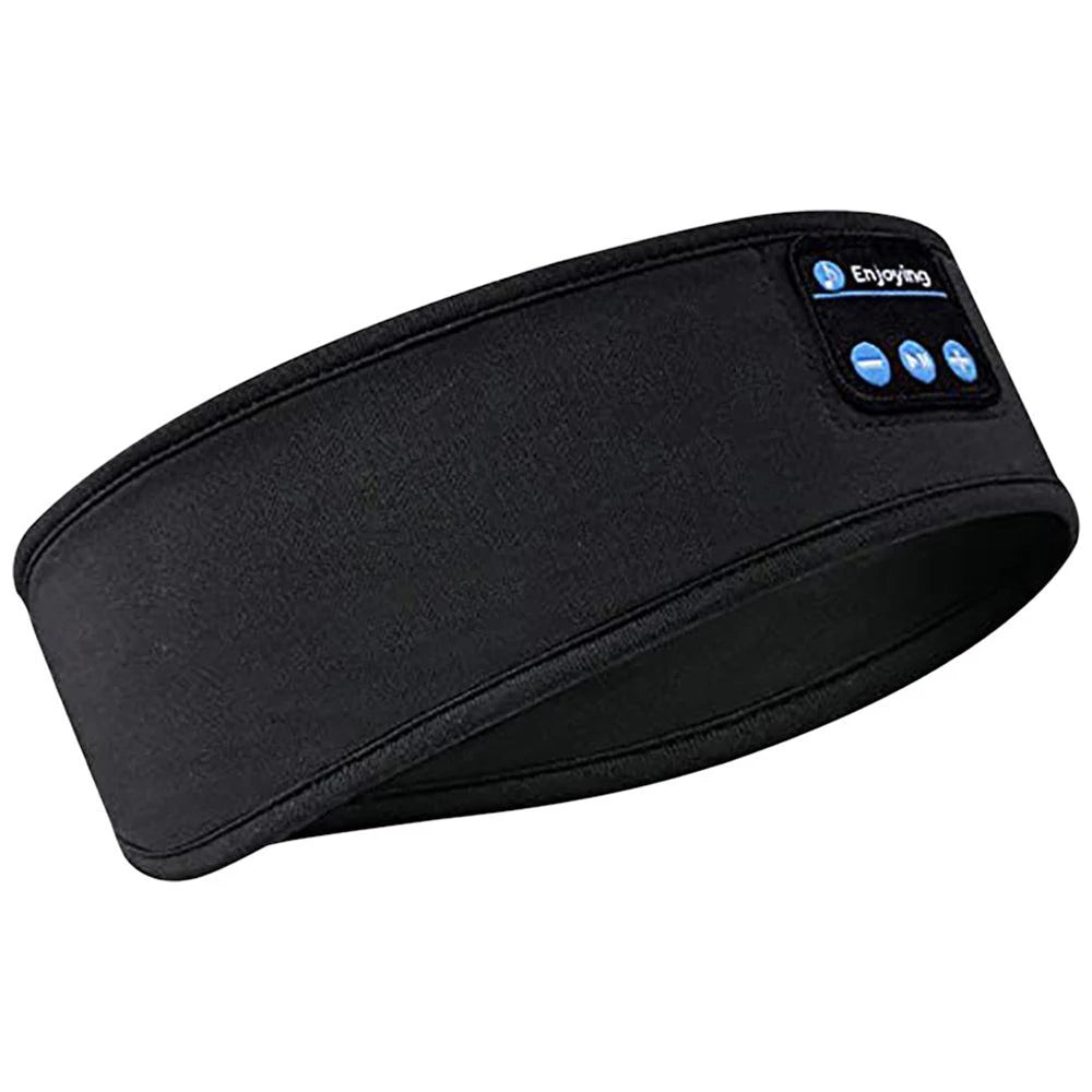 Experience Ultimate Comfort with Bluetooth-Compatible Sports Sleeping Headband - Wireless Headphones & Eye Mask Combo!